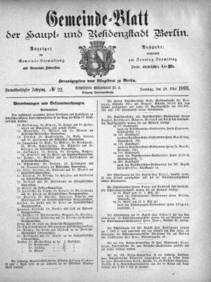 1893,22: No. 22, 28. Mai 1893