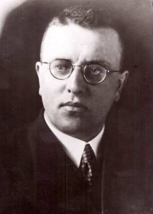 Portrait Dr. Herrmann Zillig *21.04.1893 +16.10.1952
