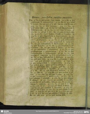 Errores, quos Lector candidus emendabit