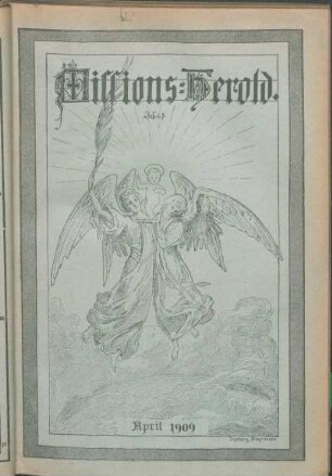 Nr. 4. Neunter Jahrgang. April 1909.