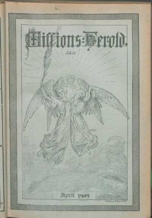 Nr. 4. Neunter Jahrgang. April 1909.