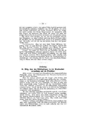 Über den Dilettantismus in der Staatsschulverwaltung und die Praktiker