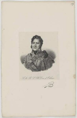 Bildnis des Louis Philipp d'Orléans