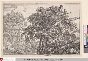 [Zwei Bauern mit ihrem Hund; Two farmers with their dog]