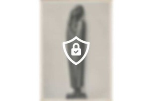 [Name maskiert] Der Begnadete: Eichenholzskulptur aus "Fries der Lauschenden";