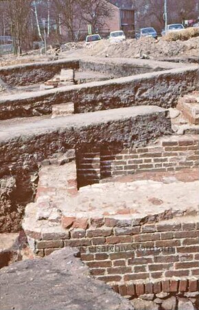 Kloster Reinbek: Ausgrabung: Fundament