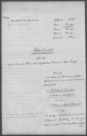 Tieringen-Oberdigisheim mit Diaspora: Pfarrbericht 1929