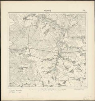 Meßtischblatt 2776 : Wegberg, 1895 : Wegberg. - Aufn. 1893. - 1:25000. - [Berlin]: Reichsamt für Landesaufnahme, 1895. - 1 Kt.