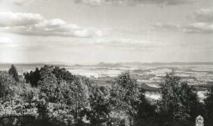 Sächsische Schweiz. Ansicht vom Borsberg (von Nordwest)