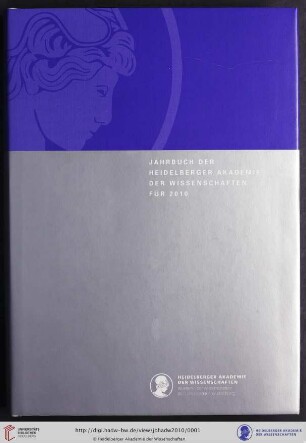 Jahrbuch ... / Heidelberger Akademie der Wissenschaften: Jahrbuch 2010