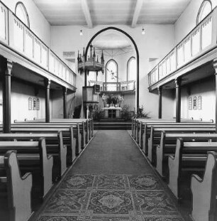 Ev. Kirche; Laubach, Burgstraße 18