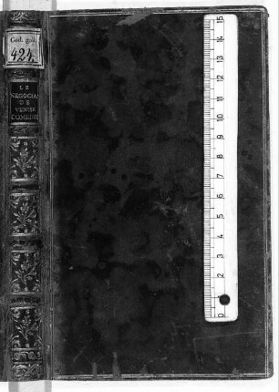 Le négociant et le Juif de Venise (Comédie en prose, tirée du Marchand de Venise de Schakespear, dédiée à l'Électeur Charles Théodore) - BSB Cod.gall. 424