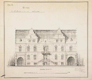 Umbau des Rathhauses zu Glückstadt