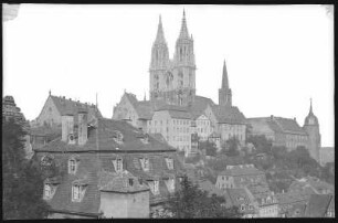 Meißen. Schlossberg mit Dom, Kurien und Bischofsschloss