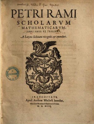 Scholarum mathematicarum libri unus et triginta