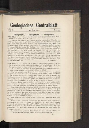 15. Juni 1903 No. 12.