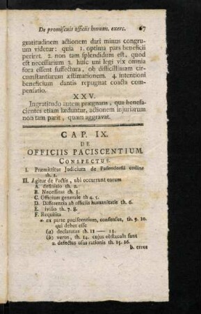 67-75, Cap. IX.