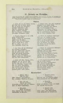 27. Friedrich von Matthisson