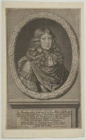 Bildnis des Albrecht Ernst zu Brandenburg-Ansbach