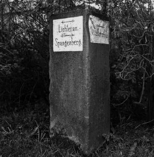 Wegweiser; Hessisch Lichtenau, Außerhalb Ortslage