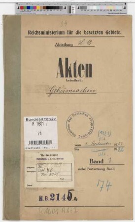 Geheimsachen