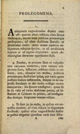 Io. Avgvsti Ernesti Archaeologia Literaria