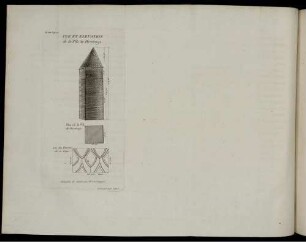 Pl. XIII. Vue Et Elevation de la Pile de Pirrelonge.