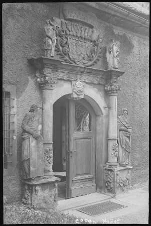 Meißen. St. Afra - Kirche Süd - Portal
