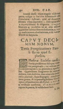 Caput Decimum Nonum.
