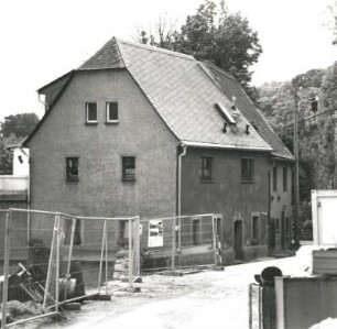 Colditz, Rochlitzer Straße 1. Wohnhaus (1822). Straßenansicht