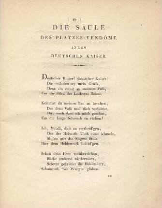 Die Säule Des Platzes Vendome ...
