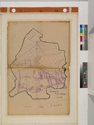 Die Gemeinemarkung Sande-Lohbrügge im Jahre 1923