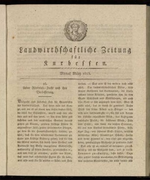 Monat März 1823