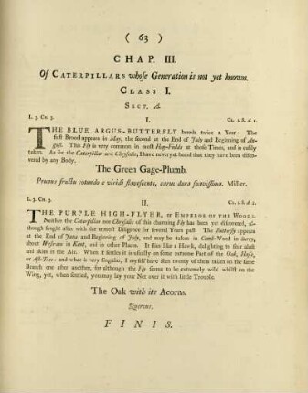 Chap. III. Of Caterpillars whose Generation is not yet know