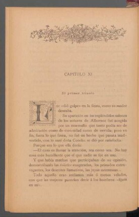 Capítulo XI - El primer triunfo