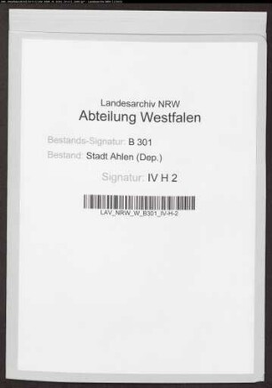 Paquett behuf Adolph Middendorff wegen angekaufter hausstette.