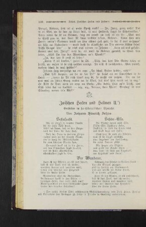 Gedichte: Zwischen Hecken und Palmen II.
