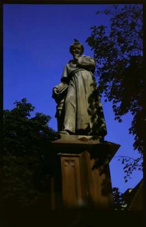 Freiburg: Bertold-Schwarz Denkmal