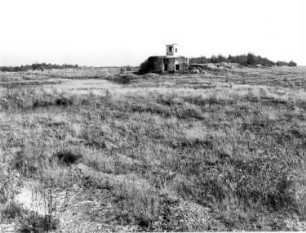 Ehemaliger Truppenübungplatz Königsbrück. Sella. Panzerübungshügel, Wendepunkt mit Bunker