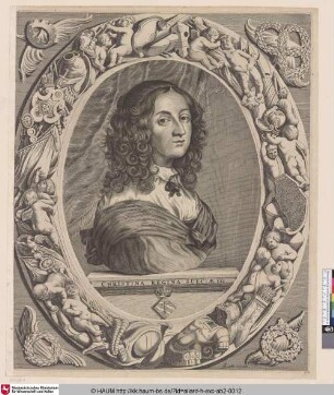 Christina Regina Sueciae [Porträt Christina, Königin von Schweden]