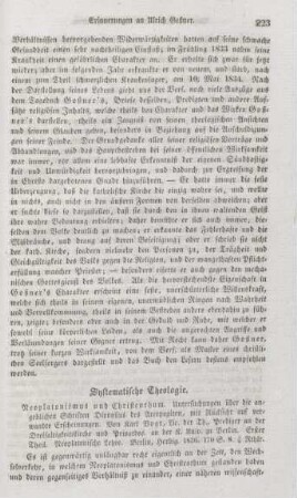 223-227 Systematische Theologie