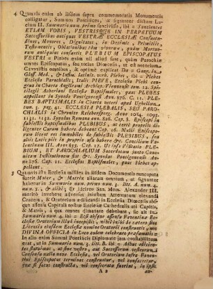 Sacra Congregatione Concilii R. P. D. Simonetto Secretario Faventina Praeeminentiarum, & Funerum. Pro R[everendissi]mis Capitulo, & Canonicis Ecclesiae Cathedralis Civitatis Faventiae. Contra Ven. Collegium RR. Parochorum ejusdem Civitatis : Restrictus Facti, & Juris in secunda Propositione