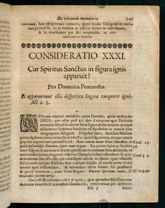 245-253, Consideratio XXXI.
