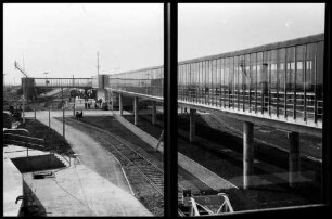 Puttgarden: Zugangshalle, Blick zum Bahnhof