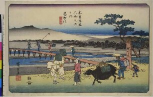 Echikawa, Blatt 66 aus der Serie: Die 69 Stationen des Kisokaidō