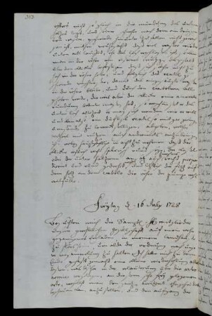 Freytag d 16 July 1728