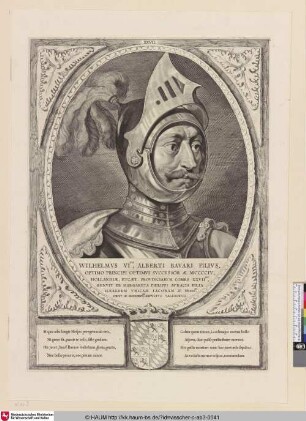 Wilhelmus VI, Alberti Bavari Filius