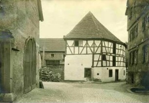 Luthergasse, Ecke Luther - Kirchstrasse