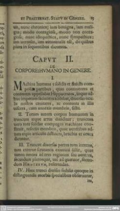 Caput II. De Corpore Humano In Genere
