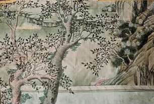 Tapeten mit Chinoiserien